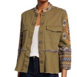 Johnny Was Amika embroidered jacket sz L